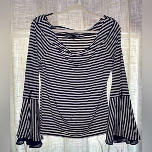 WHBM Bell Sleeve Top